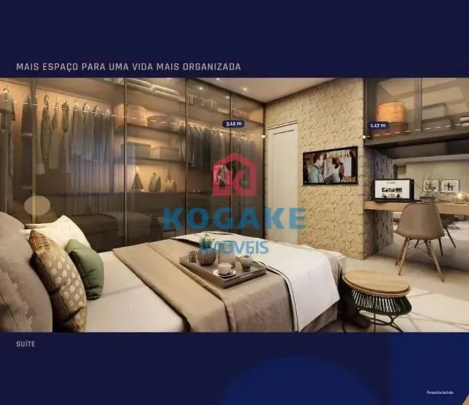 Apartamento, 2 quartos, 56 m² - Foto 4