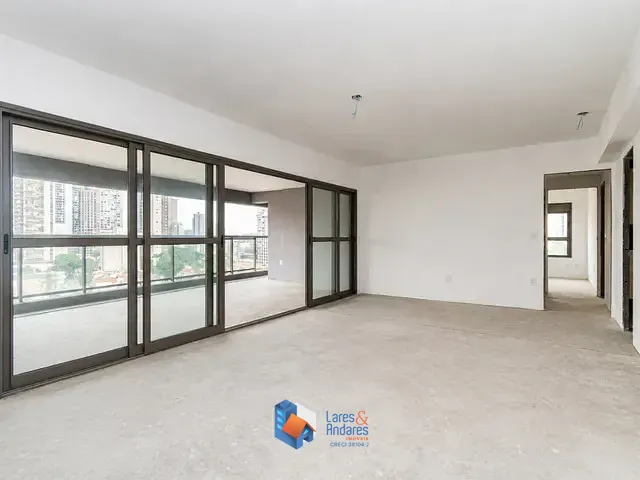 Apartamento com 142m² 3 quartos e 5 banheiros, à venda, no bairro Brooklin em São Paulo