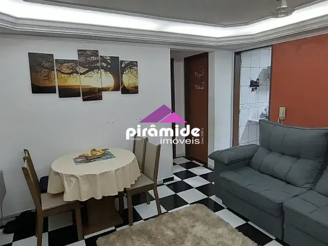 Apartamento com 56m² 2 quartos e 1 banheiro, à venda, no bairro Jardim Satélite em São José dos Campos