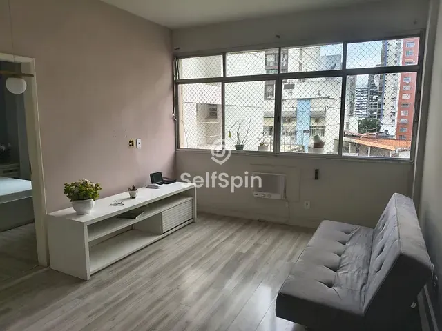 Apartamento 1 quarto e 2 banheiros, para alugar, no bairro Icaraí em Niterói