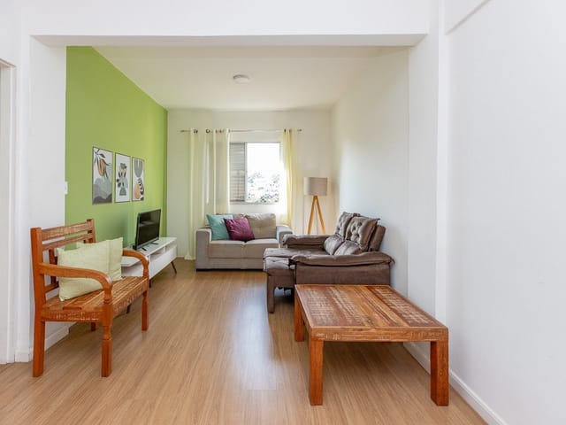 Foto do Apartamento - Apartamento à venda com 77m² no andar Térreo com Clima de Casa no Campo Belo | Paulista Imóveis