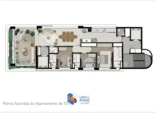 Apartamento, 3 quartos, 157 m² - Foto 12