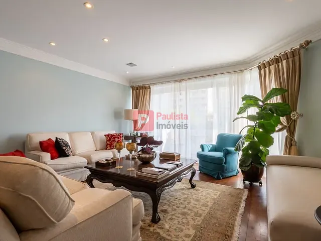 Apartamento com 360m² 5 quartos e 5 banheiros, à venda, no bairro Indianópolis em São Paulo