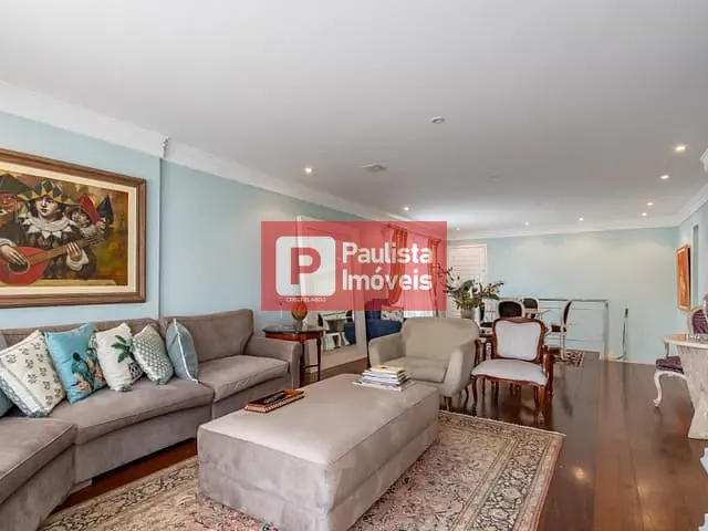 Apartamento com 360m² 5 quartos e 5 banheiros, à venda, no bairro Indianópolis em São Paulo