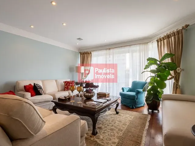 Apartamento com 360m² 5 quartos e 5 banheiros, à venda, no bairro Indianópolis em São Paulo