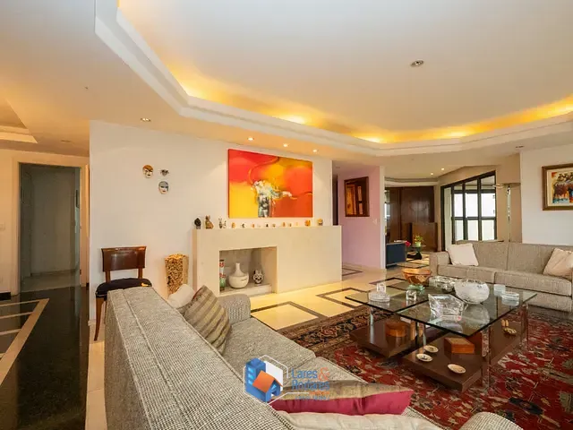 Apartamento com 277m² 3 quartos e 4 banheiros, à venda, no bairro Campo Belo em São Paulo