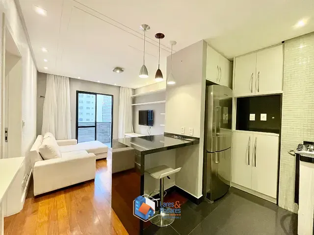 Apartamento com 52m² 1 quarto e 1 banheiro, à venda, no bairro Jardim Paulista em São Paulo