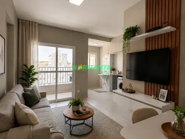 Apartamento 2 quartos e 1 banheiro, à venda, no bairro Urbanova em São José dos Campos
