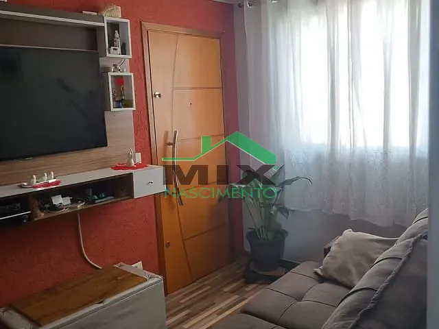 Apartamento com 46m² 2 quartos e 1 banheiro, à venda, no bairro Campanário em Diadema