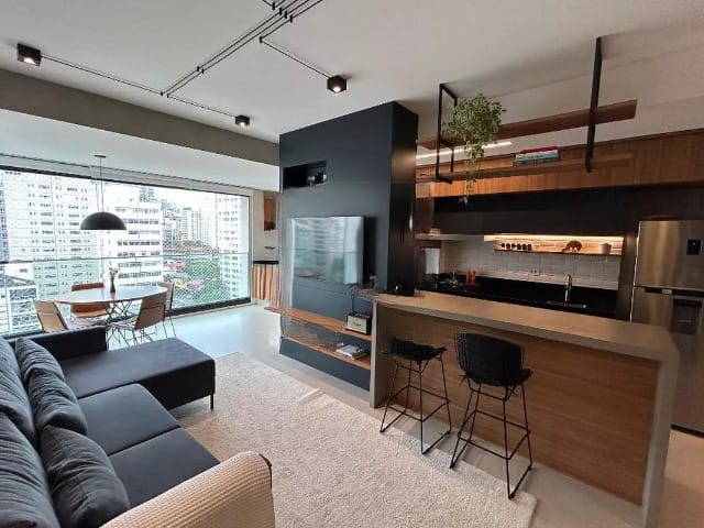 Apartamento com 85m² 2 quartos e 2 banheiros, à venda, no bairro Pinheiros em São Paulo