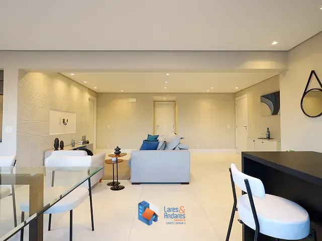 Apartamento com 137m² 3 quartos e 4 banheiros, à venda, no bairro Chácara Santo Antônio em São Paulo