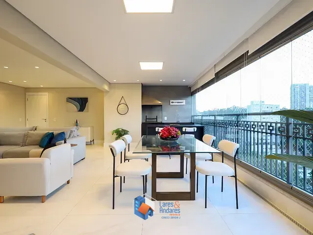 Apartamento com 137m² 3 quartos e 4 banheiros, à venda, no bairro Chácara Santo Antônio em São Paulo