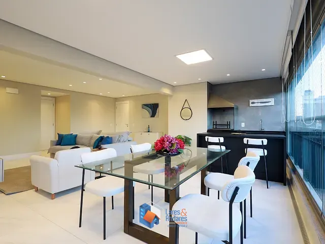 Apartamento com 137m² 3 quartos e 4 banheiros, à venda, no bairro Chácara Santo Antônio em São Paulo