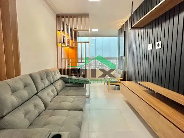 Apartamento com 73m² 2 quartos e 2 banheiros, à venda, no bairro Guilhermina em Praia Grande