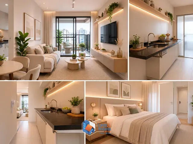 Apartamento com 50m² 1 quarto e 1 banheiro, à venda, no bairro Vila Clementino em São Paulo