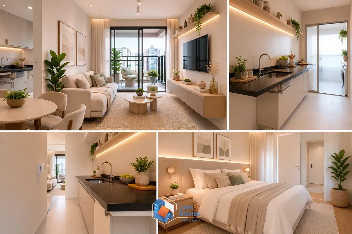 Apartamento, 1 quarto, 50 m² - Foto 1
