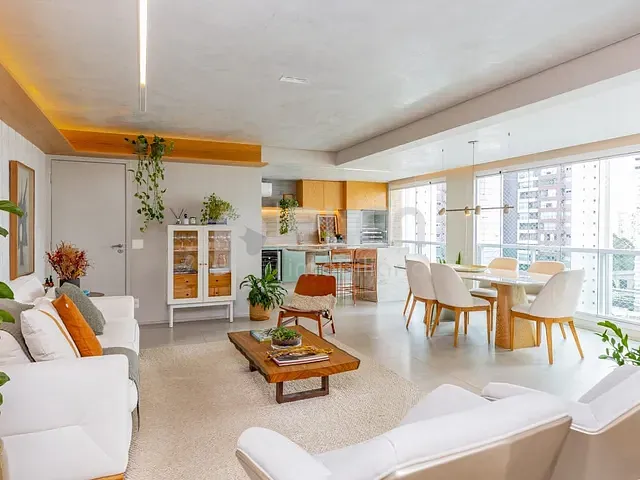 Apartamento 3 quartos e 5 banheiros, à venda, no bairro Campo Belo em São Paulo
