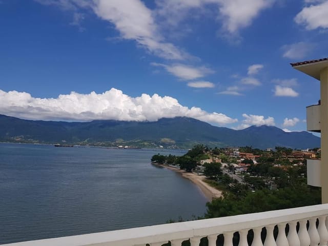 Foto do Apartamento - Apartamento à venda 2 Quartos, 1 Suite, 1 Vaga, 78M², P Cruz, São Sebastião - SP | Condomínio Pontal Das Marinas | RUSSI IMÓVEIS