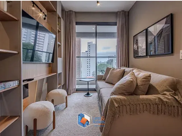 Apartamento com 42m² 1 quarto e 1 banheiro, à venda, no bairro Jardim América em São Paulo