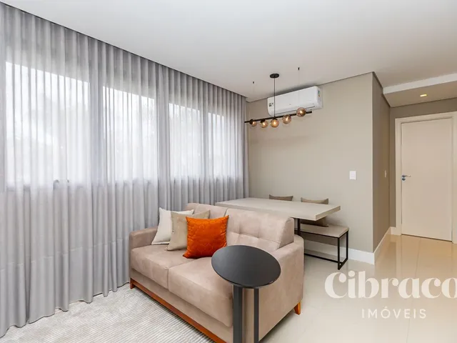 Apartamento 1 quarto e 2 banheiros, para alugar, no bairro São Francisco em Curitiba