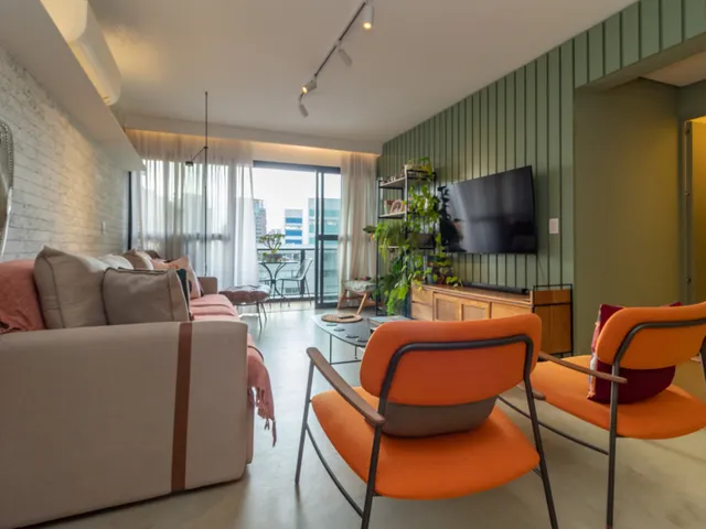 Foto do Apartamento - Apartamento para venda em Moema com 3 quartos, sendo 1 suíte, 152m² | Lares e Andares Imóveis