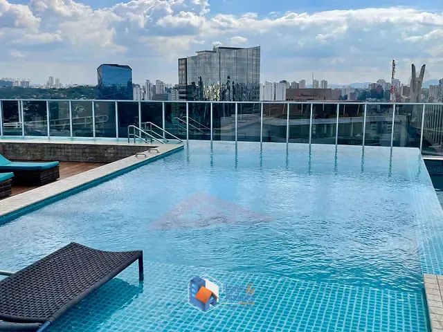 Apartamento com 49m² 1 quarto e 1 banheiro, à venda, no bairro Brooklin em São Paulo