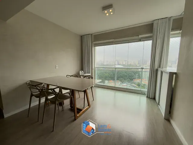 Apartamento com 67m² 1 quarto e 2 banheiros, à venda, no bairro Brooklin Paulista em São Paulo