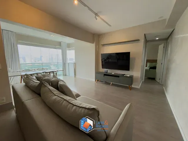 Apartamento com 67m² 1 quarto e 2 banheiros, à venda, no bairro Brooklin Paulista em São Paulo