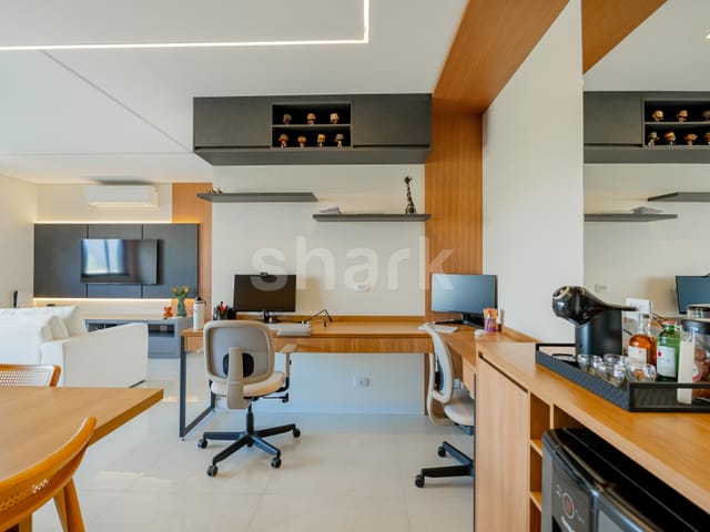 Apartamento com 70m² 1 quarto e 2 banheiros, à venda, no bairro Alphaville em Barueri