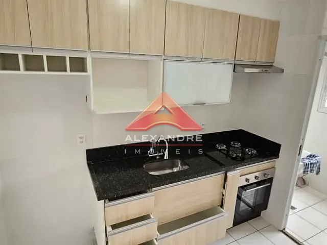 Apartamento com 47m² 2 quartos e 1 banheiro, para alugar, no bairro Vila Tesouro em São José dos Campos