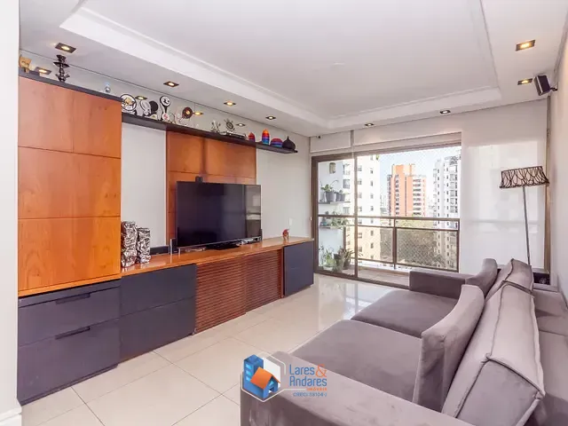 Apartamento com 107m² 3 quartos e 3 banheiros, à venda, no bairro Indianópolis em São Paulo