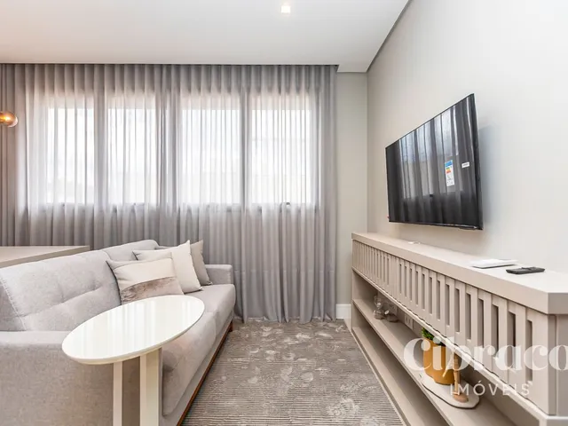Apartamento 1 quarto e 2 banheiros, para alugar, no bairro São Francisco em Curitiba