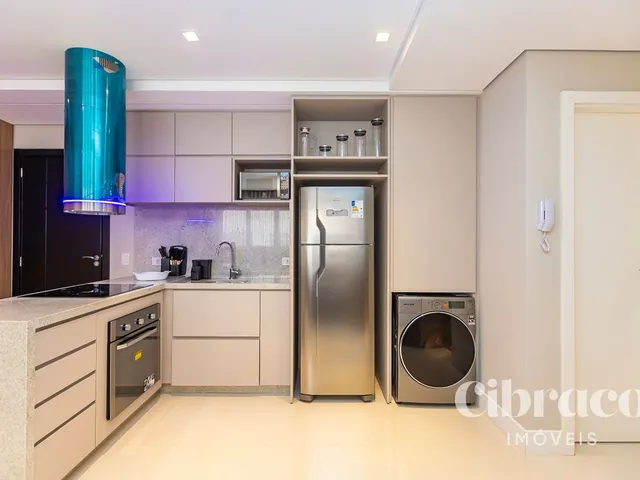 Apartamento 1 quarto e 2 banheiros, para alugar, no bairro São Francisco em Curitiba