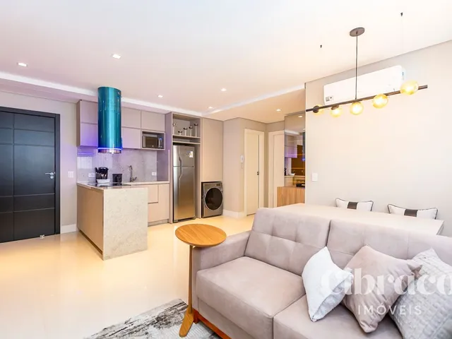 Apartamento 1 quarto e 2 banheiros, para alugar, no bairro São Francisco em Curitiba