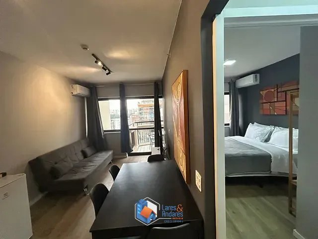 Apartamento com 37m² 1 quarto e 1 banheiro, à venda, no bairro Itaim Bibi em São Paulo