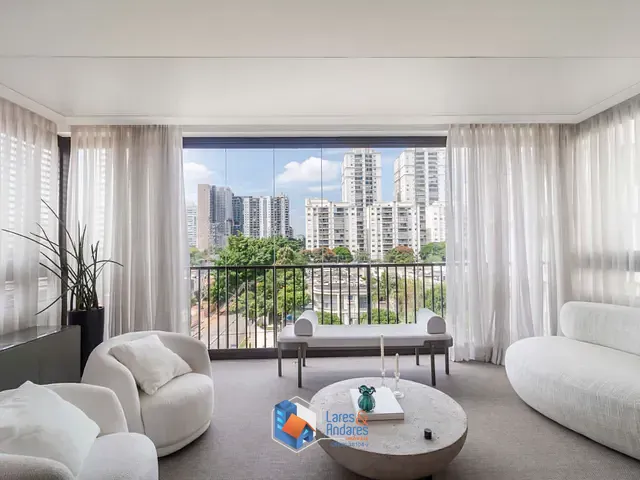 Apartamento com 157m² 2 quartos e 4 banheiros, à venda, no bairro Campo Belo em São Paulo