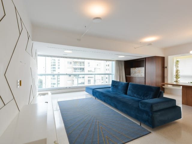 Foto do Apartamento - Pé-Direito Elevado e Sofisticação Perto do Ibirapuera + 174m² de Conforto e Exclusividade na Vila Clementino | Paulista Imóveis
