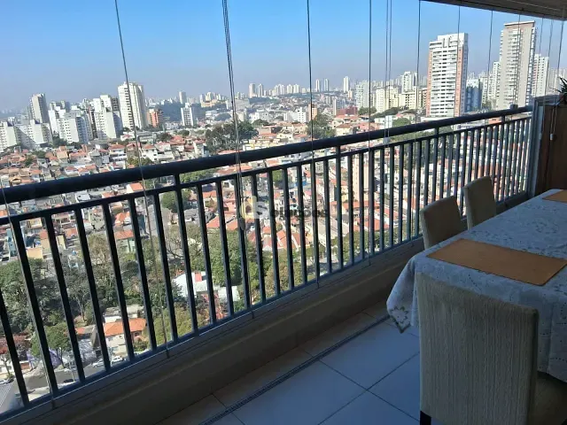 Apartamento com 2m² 3 quartos e 3 banheiros, à venda, no bairro Cambuci em São Paulo