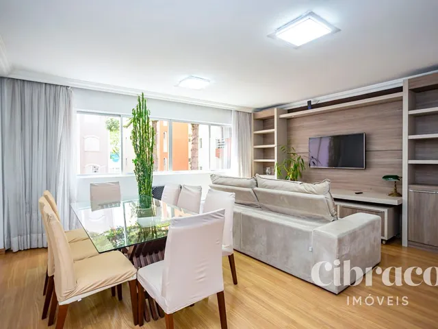 Apartamento 4 quartos e 5 banheiros, para alugar, no bairro Mercês em Curitiba