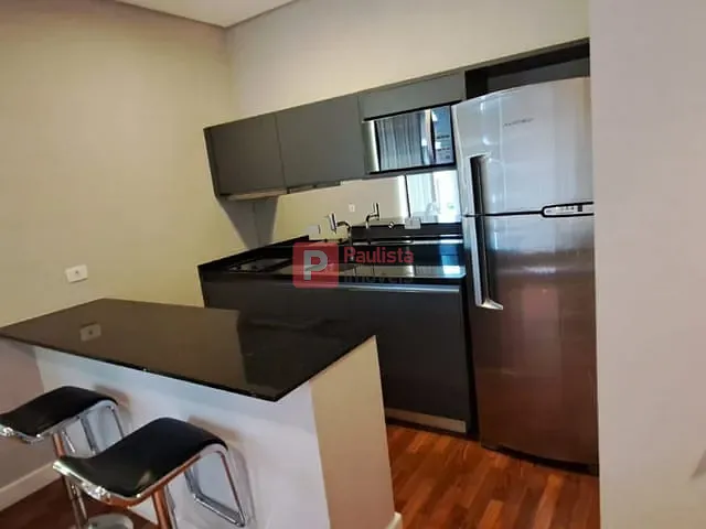 Apartamento com 100m² 1 quarto e 2 banheiros, para alugar, no bairro Vila Olímpia em São Paulo