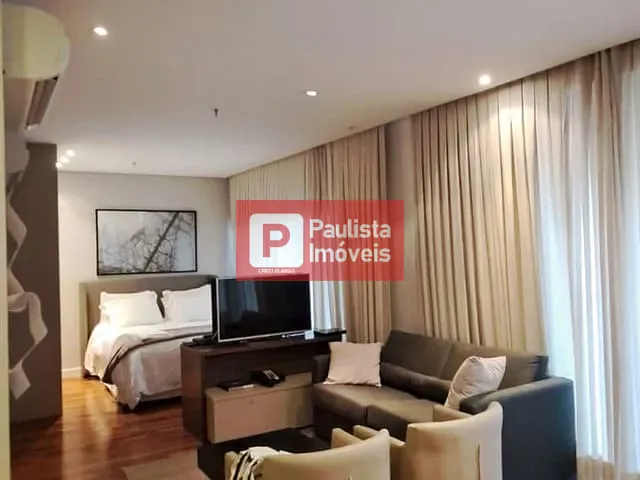 Apartamento com 100m² 1 quarto e 2 banheiros, para alugar, no bairro Vila Olímpia em São Paulo