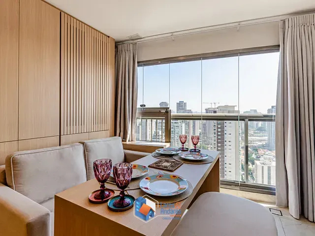 Apartamento com 31m² 1 quarto e 1 banheiro, à venda, no bairro Brooklin em São Paulo