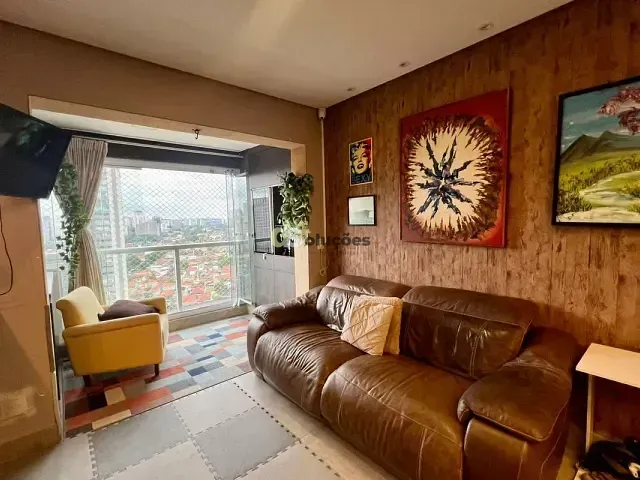 Apartamento 2 quartos e 2 banheiros, à venda, no bairro Brooklin Paulista em São Paulo
