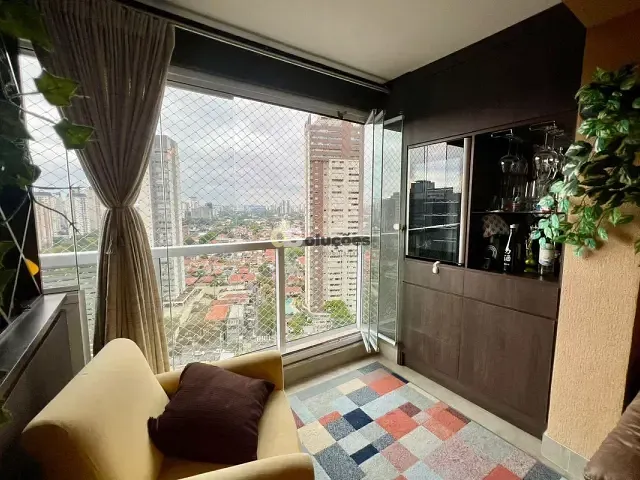 Apartamento 2 quartos e 2 banheiros, à venda, no bairro Brooklin Paulista em São Paulo