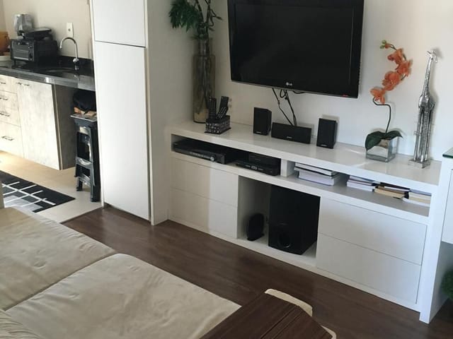 Foto do Apartamento - Apartamento à venda com 62m², Mobiliado, moderno e bem localizado no Campo Belo | Paulista Imóveis