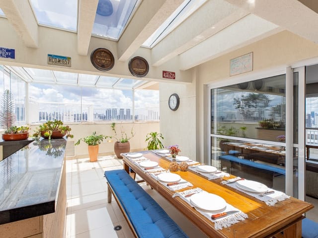 Foto do Apartamento - Cobertura Duplex 284m² na Chácara Santo Antônio om Piscina e Vista Cinematográfica | Paulista Imóveis