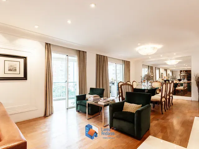 Apartamento com 250m² 4 quartos e 6 banheiros, à venda, no bairro Indianópolis em São Paulo