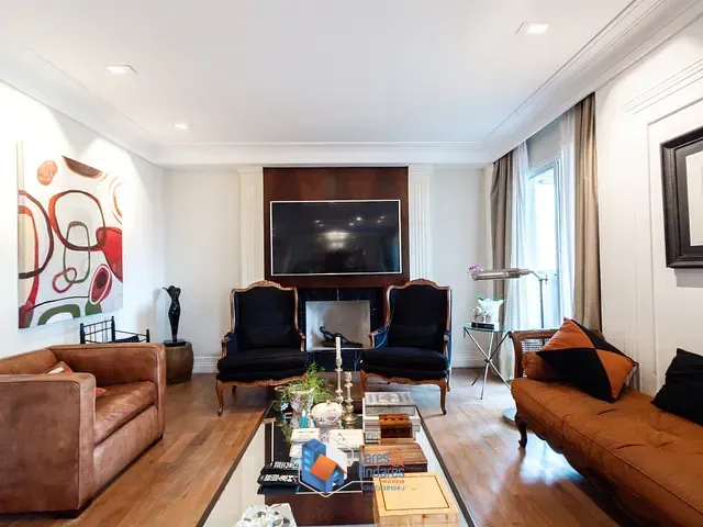 Apartamento com 250m² 4 quartos e 6 banheiros, à venda, no bairro Indianópolis em São Paulo