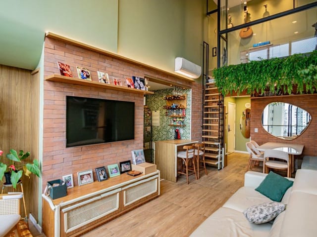 Foto do Apartamento - Vila Olímpia: Sofisticação com Pé-Direito Duplo + 2 Suítes + Escritório e Lazer de Resort | Paulista Imóveis