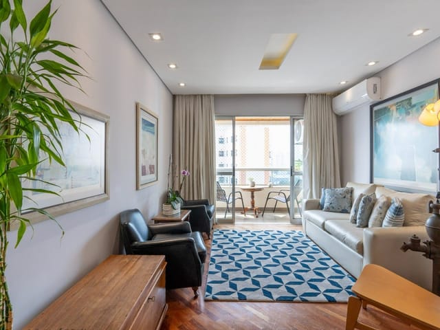 Foto do Apartamento - Apartamento à venda com 114m², São 3 Quartos, 1 suíte, 3 vagas de garagem  na Vila Andrade, São Paulo-SP | Paulista Imóveis